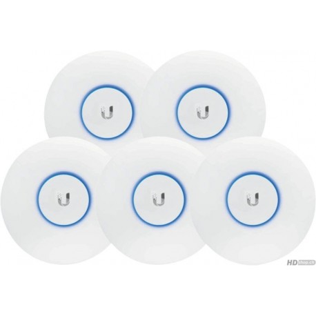 Ubiquiti Access Point UniFi AP-AC-PRO-5, blanc, pack de 5 