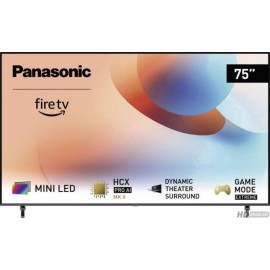 Panasonic UE TV-75W95AEG Dark Titanium, Téléviseur-MiniLED 4K Ultra HD