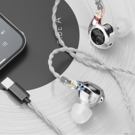 FiiO FD11 TC Ecouteurs intra-auriculaires avec USB-C et microphone