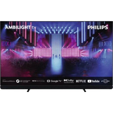 Philips 55OLED909/12, OLED+ 4K Ultra avec Ambilight et Dolby Atmos