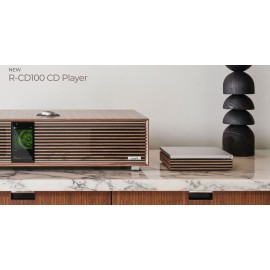 Ruark Audio R-CD100 Walnut, Lecteur de CD Haute Fidélité pour Série 100